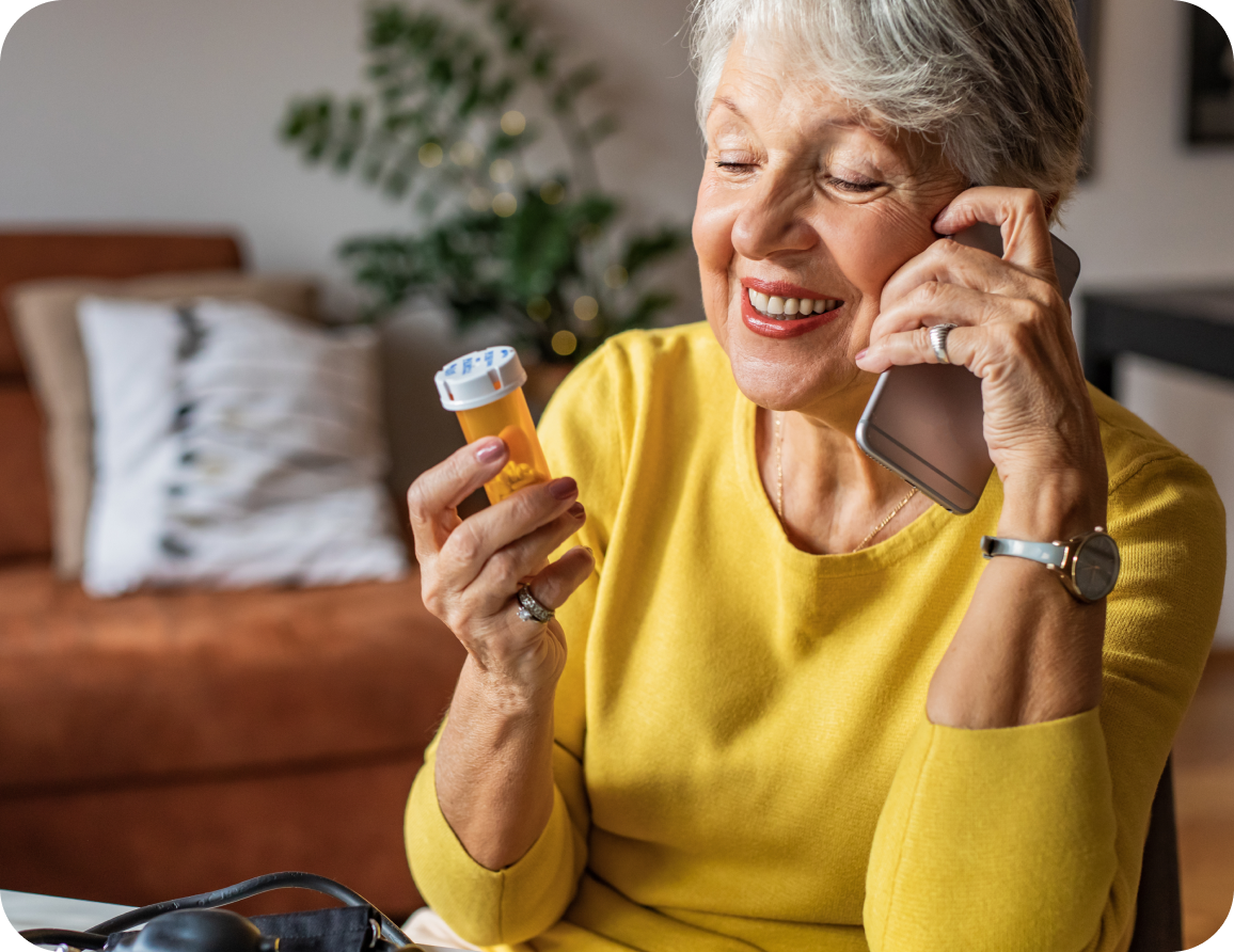 Lady calling about prescription